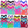 ToBeInStyle Girls' Pack of 6 Random Assorted Print Racerback Training Bras Tops - Medium view 3