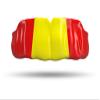 Impact Custom Professional MMA/Boxing/Muay Thai Mouthguard -Flag Series Red/Yellow/Red view 1