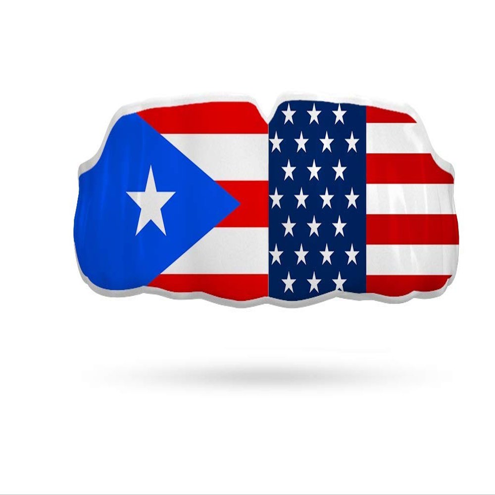 Impact Custom Professional All Sports Mouthguard -Flag Series Puerto Rico/USA