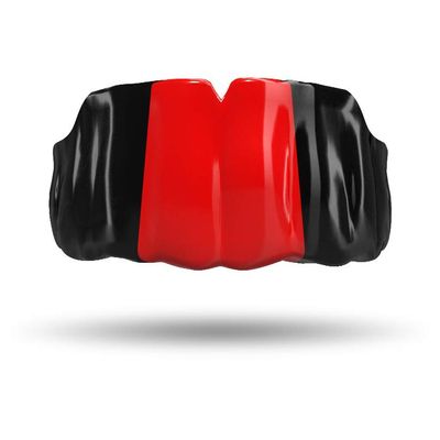 Impact Custom Professional All Sports Mouthguard -Flag Series Black/Red/Black