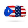 Impact Custom Professional MMA/Boxing/Muay Thai Mouthguard -Flag Series Puerto Rico/USA view 1