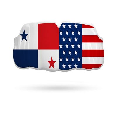 Impact Custom Professional MMA/Boxing/Muay Thai Mouthguard -Flag Series Panama/USA