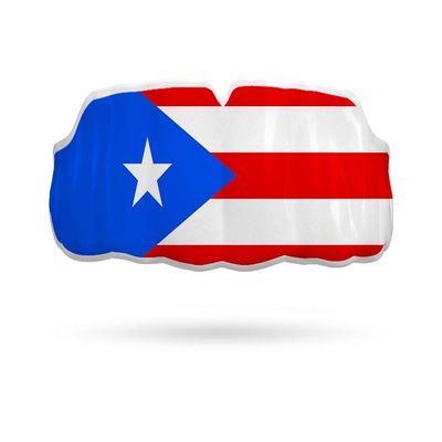 Impact Custom Professional MMA/Boxing/Muay Thai Mouthguard -Flag Series Puerto Rico