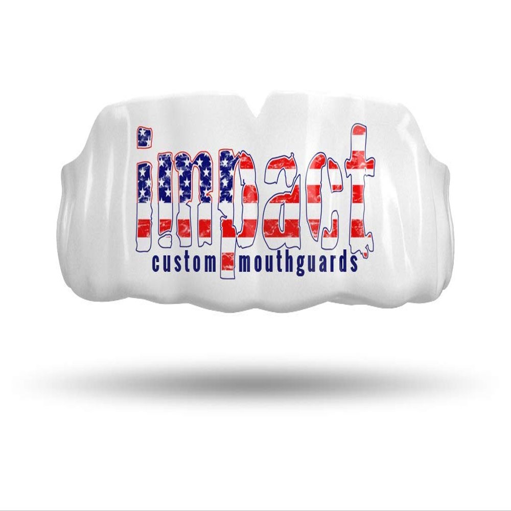 Impact Custom Professional MMA/Boxing/Muay Thai Mouthguard -(Branded Series) Impact USA Logo