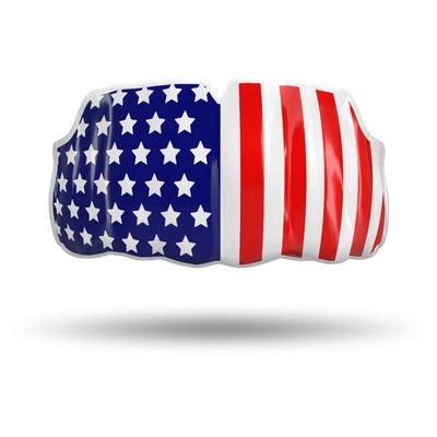 Impact Custom Professional MMA/Boxing/Muay Thai Mouthguard -Flag Series Stars & Stripes