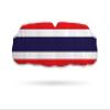 Impact Custom Professional MMA/Boxing/Muay Thai Mouthguard -Flag Series Thailand view 1