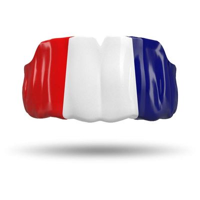 Impact Custom Professional MMA/Boxing/Muay Thai Mouthguard -Flag Series Red/White/Blue