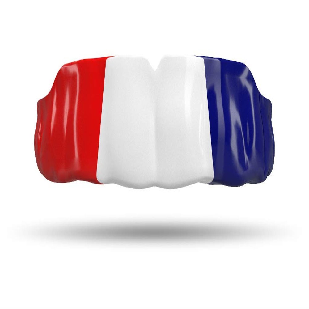 Impact Custom Professional MMA/Boxing/Muay Thai Mouthguard -Flag Series Red/White/Blue