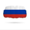 Impact Custom Professional All Sports Mouthguard -Flag Series Russia view 1