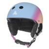 Triple Eight Halo Snow Standard Snowboard and Ski Helmet, Safety Certified with Dial Fit, Sunset, X-Small/Small view 1