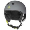 Triple Eight Halo Snow Standard Snowboard and Ski Helmet, Safety Certified with Dial Fit, Carbon, Large/X-Large view 1