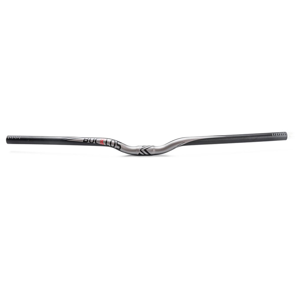 BUCKLOS 25.4/31.8mm Mountain Bike Handlebars Flat/Riser Bar, Aluminum Alloy MTB Handlebar 660/720/780mm, Premium Matter Mount Bikes Bicycle Handle Bar