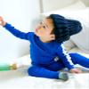 VAENAIT BABY Kids Boy Long Sleeve Cotton Sleepwear Pajamas 2pcs Set Kung Fu Blue L view 3