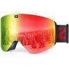 ZIONOR X11 Ski Goggles Magnetic Cylindrical Snowboard Snow Goggles for Men Women view 1