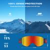 ZIONOR X11 Ski Goggles Magnetic Cylindrical Snowboard Snow Goggles for Men Women view 2