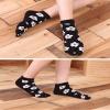 Hellomamma Women's Tabi Flip Flop Socks Two Toe Split Athletic Cotton Colorful Ankle Sock 4pairs view 4