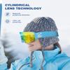 ZIONOR X11 Ski Goggles Magnetic Cylindrical Snowboard Snow Goggles for Men Women view 3