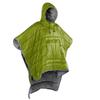 Winter Poncho Coat Outdoor Camping Warmth Small Quilt Blanket Water-resisitant Sleeping Bag Cloak Cape with Hat for Adult (Army Green) view 1