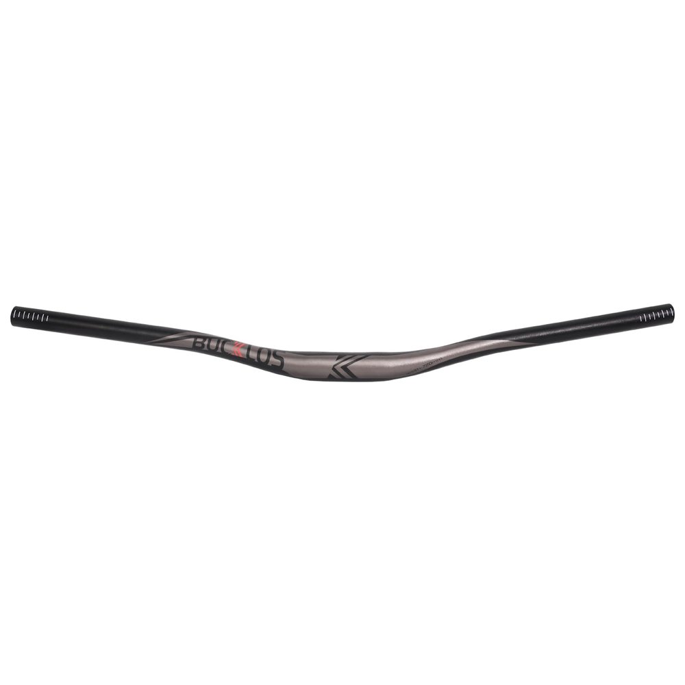 BUCKLOS 25.4/31.8mm Mountain Bike Handlebars Flat/Riser Bar, Aluminum Alloy MTB Handlebar 660/720/780mm, Premium Matter Mount Bikes Bicycle Handle Bar.