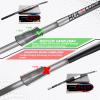BUCKLOS 25.4/31.8mm Mountain Bike Handlebars Flat/Riser Bar, Aluminum Alloy MTB Handlebar 660/720/780mm, Premium Matter Mount Bikes Bicycle Handle Bar. view 2