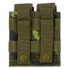 MFH Double 9mm Magazine Pouch Small MOLLE Czech Woodland view 2