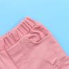 FIOMVA Toddler Baby Girls Flare Pants Solid Denim Ripped Jeans Ruffle Wide Leg Legging Trousers High Waist Bell Bottoms (C-Ripped Pink,3-4T) view 4