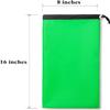 Bag Camping Tent Stakes Heavy Duty Lime Nylon Sack Waterproof Pocket Ditty Camp Accesorries Storage Peg Bag view 2