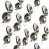 Nautical Chrome Pocket Compass Hiking and Camping Set of 100 view 1
