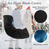 TuoP Ice Skate Blade Covers - Guards for Hockey Skate Protector, Figure, Skating Soakers, Curling Competition for Kids Youth Adult, 2 Pcs (M) view 3
