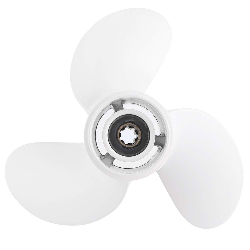 Outboard Propeller, Propeller 7 Spline Tooth 3 Blades 6G1-45943-00-El 8 1/2 X 7 1/2 Fit For Outboard Engine