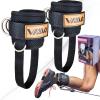 VAIIO Ankle Straps for Cable Machines,Adjustable Comfort fit Neoprene, Reinforce Double D-Ring - Premium Ankle Cuffs to Improve Abdominal Muscles, Lift The Butts, Tone The Legs for Men & Women view 1
