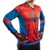 Geko Sports Red Widow II Goalkeeper Jersey (Red/Blue, Adult Large) view 1