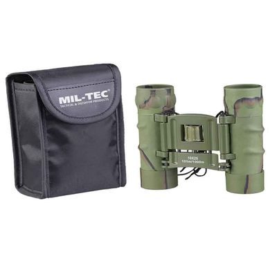 Mil-Tec Foldable Binocular Gen II 10x25 Camo