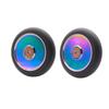 Z-FIRST 2pcs Replacement 120mm Pro Scooter Wheel with ABEC 9 Bearings Fit for MGP/Razor/Lucky Pro Scooters (Rainbow) view 2