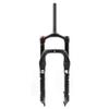 TYYT Snow/Beach Bike Fat Fork 24 Inch Suspension Forks, Air Shock Absorber Aluminum Alloy for 24x4.0 Tire view 1