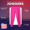 Coney Island Girls' Sweatpants - Active Fleece Joggers (3 Pack), Size 6X, Heather Grey/Fuchsia/Black view 3
