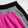 Coney Island Girls' Sweatpants - Active Fleece Joggers (3 Pack), Size 6X, Heather Grey/Fuchsia/Black view 4
