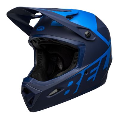 BELL Transfer Adult Full Face Bike Helmet - Matte Blue/Dark Blue (2023), Medium (55-57 cm)