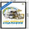 Trends International NFL Los Angeles Chargers - Drip Helmet 20 Wall Poster, 22.375" x 34", Black Framed Version view 3