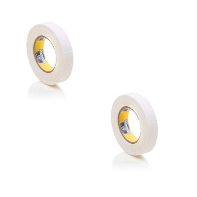 Howies Hockey Tape 0.5" Knob Tape - White 2 Pack - Strong Grip, Long-Lasting Adhesive Stick Tape for Hockey, Lacrosse, Baseball - Professional Quality