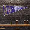 Rico Industries NCAA James Madison Dukes Alumni 12" x 30" Felt Wall Dcor Pennant - Great for Home/Bed Room/Man Cave Dcor view 2