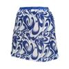 Monterey Club Women's Abstract Print Knit Skort #2943 (Rich Blue/White, X-Small) view 1