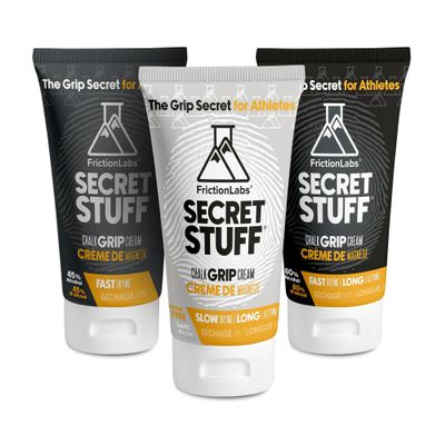 Friction Labs Secret Stuff Quick Grip Liquid Climbing Chalk 3-in-1 Bundle