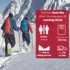 Crescent Moon EVA Unisex Ultralight EVA Foam Snowshoes for Men & Women Adults, for Hiking and Running, with Dual Density Rocker Cloud Deck and Ice Spikes view 4