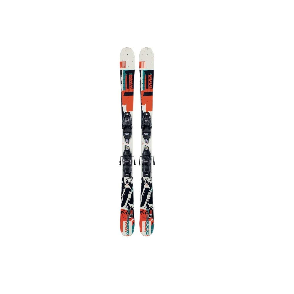 2021 K2 Junior Juvy Fastrak Skis w/Marker FDT Bindings (119)