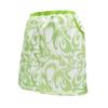 Monterey Club Women's Abstract Print Knit Skort #2943 (Parrot Green/White, Small) view 1