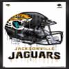 Trends International NFL Jacksonville Jaguars - Drip Helmet 20 Wall Poster, 22.375" x 34", Black Framed Version view 1