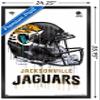 Trends International NFL Jacksonville Jaguars - Drip Helmet 20 Wall Poster, 22.375" x 34", Black Framed Version view 3