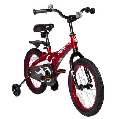 Mobo Childrens-Road-Bicycles Lite Bike w/Training Wheels. 16 Bicycle for 4-6 Years Olds