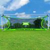 Soccer Innovations 8'x24' Precision PK-Pro II Sniper's Target Goal Net, Green view 4